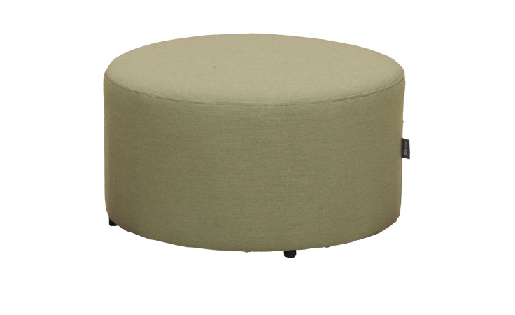 Gartenhocker Lori mit Bezug aus Sunbrella in Almond Grün