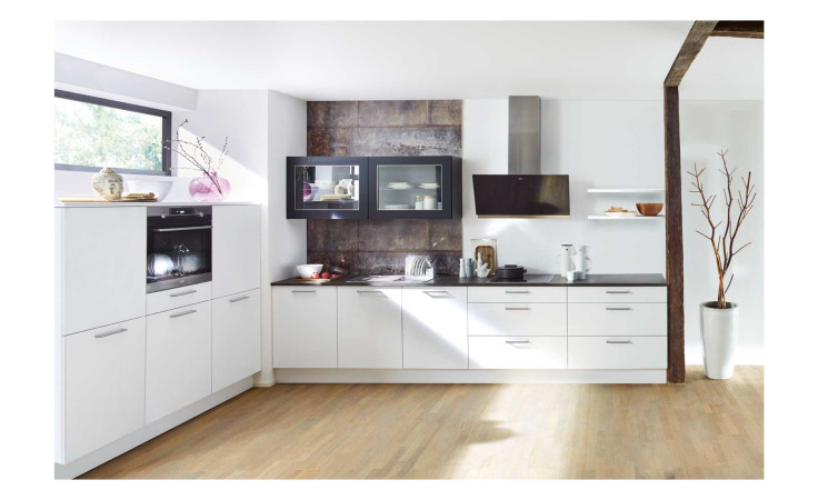 nolte Begros Küche, Manhattan Uni, Arcticweiß