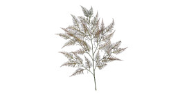 Farn-Zweig 97 cm aus Kunststoff in grün und braun.