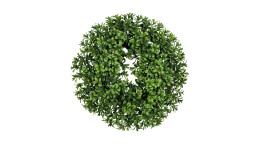 Buchskranz 34 cm in grün