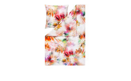 Mako-Satin-Bettwäsche Alison 155 x 220 cm