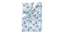 Seerzucker-Bettwäsche Simon 155 x 220 cm