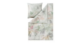 Flanell-Bettwäsche Greenery 135 x 200 cm