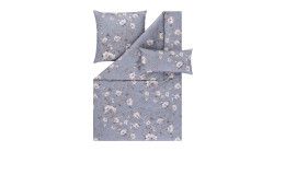 Mako-Satin-Bettwäsche Lara 135 x 200 cm