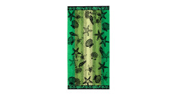 Velours-Strandtuch Seestern mit Muscheln 90 x 180 cm