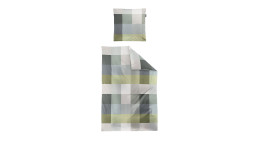 Mako-Satin-Bettwäsche Wave 135 x 200 cm