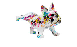 Hund Comicdog in einer mehrfarbigen Ausführung