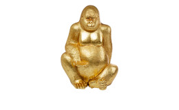Deko-Gorilla 180 cm in gold