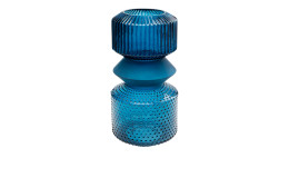 Vase Marbel 36 cm in blau