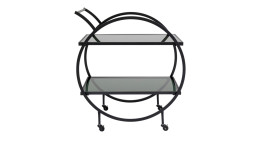 Serviewagen Loft, in schwarz