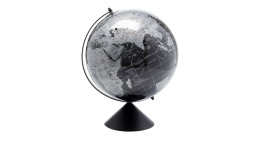Globus Globetop 40 cm in schwarz / silber