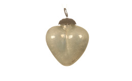 Christbaumanhänger Herz 7,5 cm