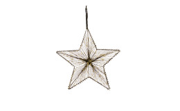 Christbaumanhänger Stern 30 cm
