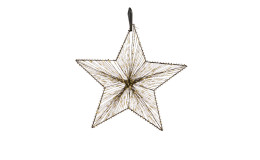 Christbaumanhänger Stern 40 cm 