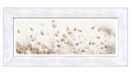 Rahmenbild Dried Fiber in the Wind 44 x 94 cm. Rahmenbild mit dem Thema - Natur.