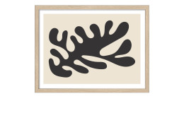 Rahmenbild Lines and Shapes 33 x 43 cm