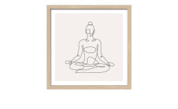 Rahmenbild Relax 33 x 33 cm