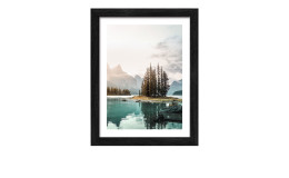 Rahmenbild Mountain Lake IX 24 x 19 cm