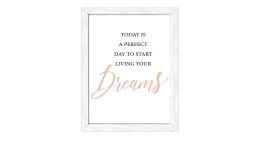 Rahmenbild Dreams II 24 x 19 cm