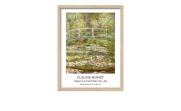 Rahmenbild Monet Bridge 33 x 43 cm