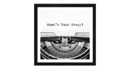 Rahmenbild Lifestyle I 28 x 28 cm