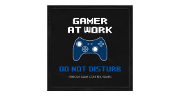 Rahmenbild Do Not Disturb 32,5 x 32,5 cm