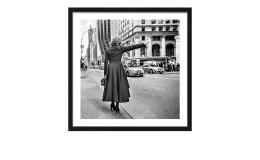 Rahmenbild Call A Taxi 52,5 x 52,5 cm