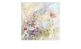 Leinwandbild Natural Flowers II 27 x 27 cm