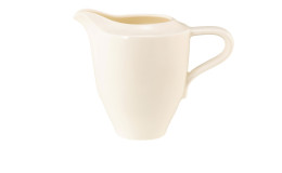 Milchkännchen Medina 300 ml aus Porzellan in beige.