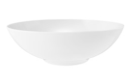 Schüssel Beat 30,3 cm aus weißem Porzellan.