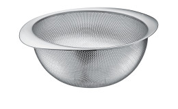 Seiher Deluxe 26 cm aus Edelstahl in silber 