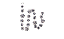 Capiz-Girlande Palma  L.180 cm 