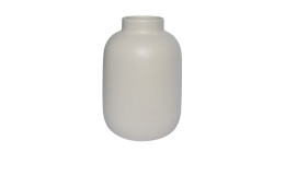Vase 18 cm Weiß 