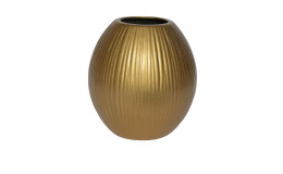 Vase 17 cm Gold