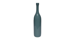 Flaschenvase 19 cm Blau 
