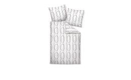 Satin-Bettwäsche 135 x 200 cm Kaffee