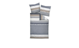 Satin-Bettwäsche 135 x 200 cm Titan