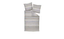Biber Bettwäsche 155 x 220 cm Platin