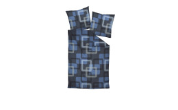 Satin-Bettwäsche J.D. 155 x 220 cm 