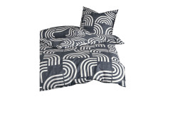 Satin-Bettwäsche Palermo 135 x 200 cm 