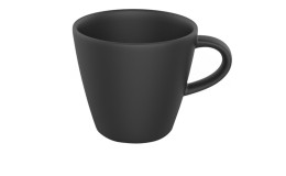 Kaffeetasse Manufactur Rock 220 ml in schwarz