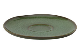 Kaffeeuntertasse Lave vert 