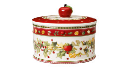 Gebäckdose Winter Bakery Delight mittel mit weihanchtlichen Motiven.