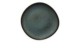 Frühstücksteller Lave 23 cm in grau