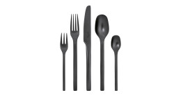 Tafelbesteck Manufacture Rock 20-tlg. in schwarz