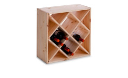 Weinregal 52 x 25 x 52 cm