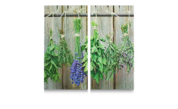 Herdabdeck-/Schneideplatte 30 x 52 cm