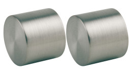 Gardinen-Endstück Cap 2er-Set 20 mm