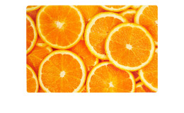 Tischset Summer Fruits Orange 45 x 30 cm