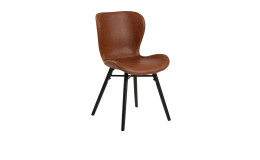 Stuhl Bastian in der Farbe retro Cognac